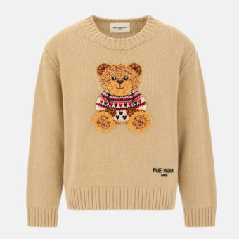 Jersey punto lana oso Rue Madam Marvin Love