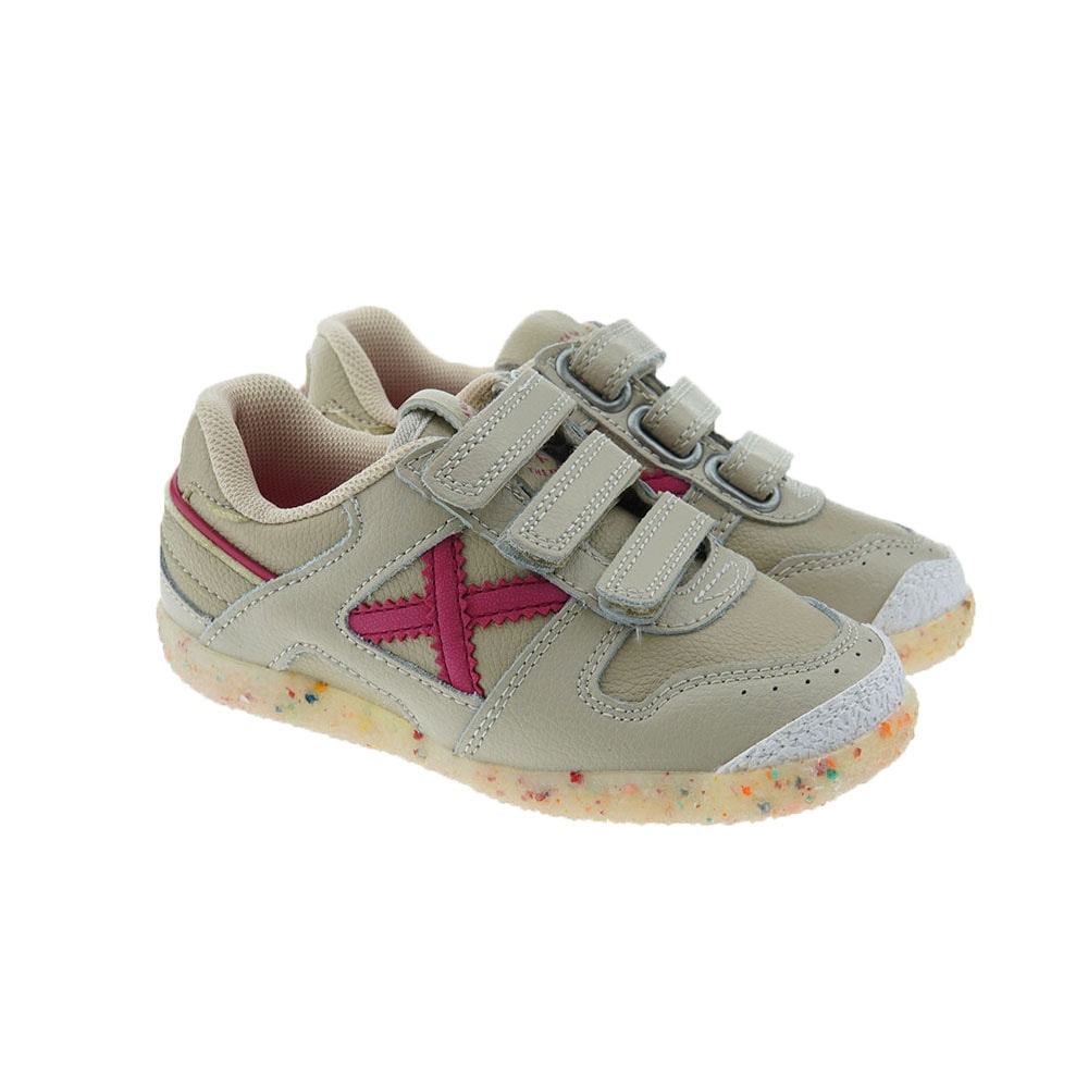 Sneakers niña velcros Munich Mini Goal Vc