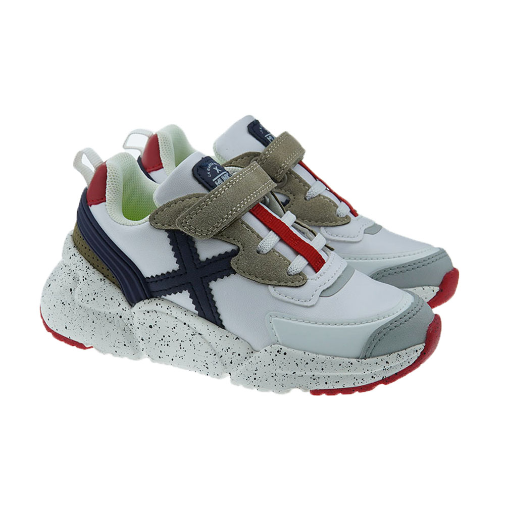 Zapatillas suela track cordones intercambiables Munich Mini Track