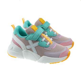 Sneakers niña velcro Munich Mini Track