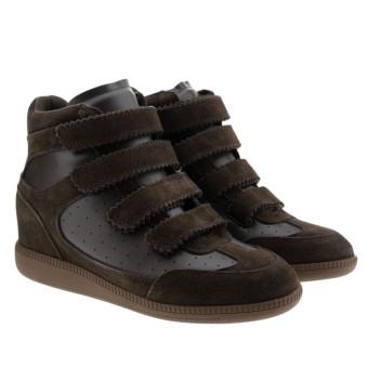 Bota deportiva cuña ante marrón Steve Madden Mustang