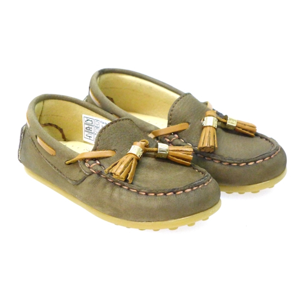 Mocasines borlas niño Clarys N20158