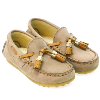 Mocasines borlas niño Clarys N20158