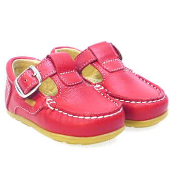 Zapato pepito piel hebilla Clarys N20404