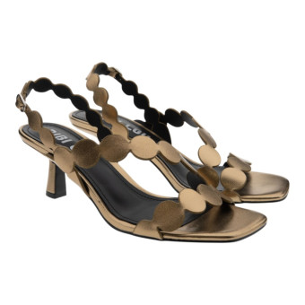 Sandalias bronce fiesta tacón Bibilou Onami Sandal 55