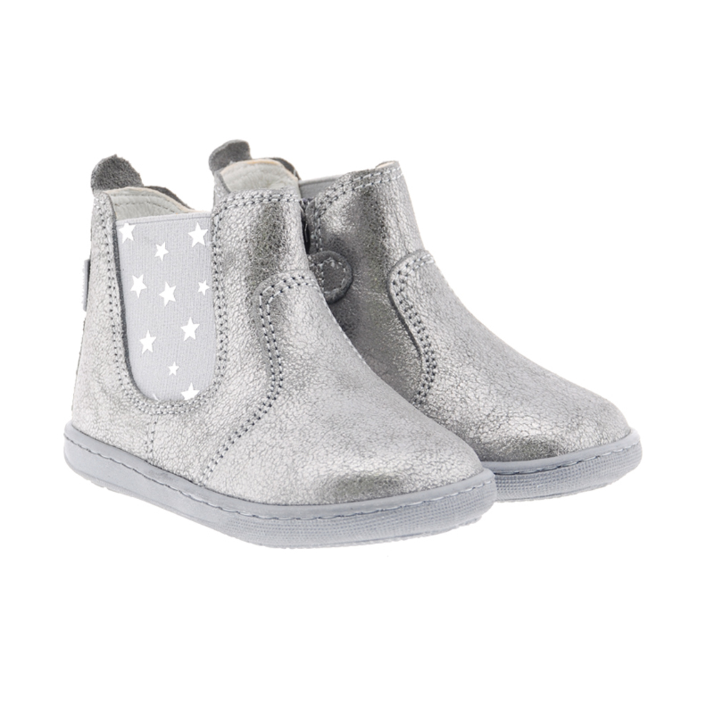 Botas Chelsea niña metalizadas con estrellas en el elástico Primigi Pbx 8020