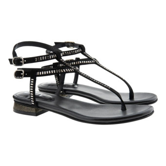 Sandalias Dedo Romanas Mujer Doble Hebilla 220V REA