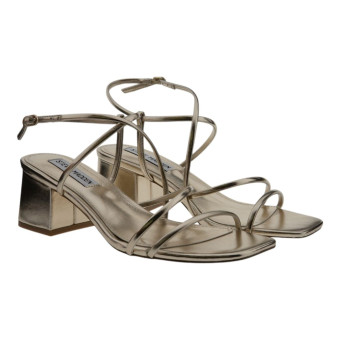 Sandalias mujer doradas tacón Steve Madden REMMI