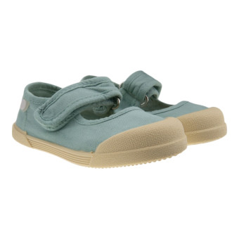 Merceditas lona respetuosas niña velcro Igor S10331-026
