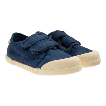 Zapatillas respetuosas lona doble velcro Igor S10333-003