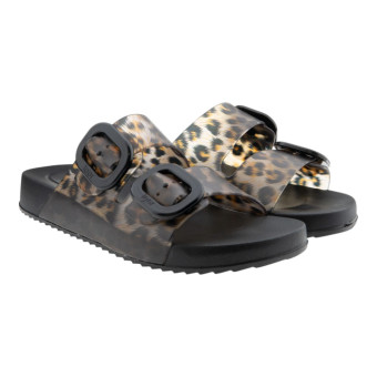 Sandalias Playa Mujer Animal Print Hebillas Igor S10336-002