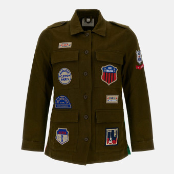 Chaqueta safari algodón mujer Rue Madam