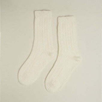 Calcetines canalé alpaca mujer Gaimo Safo