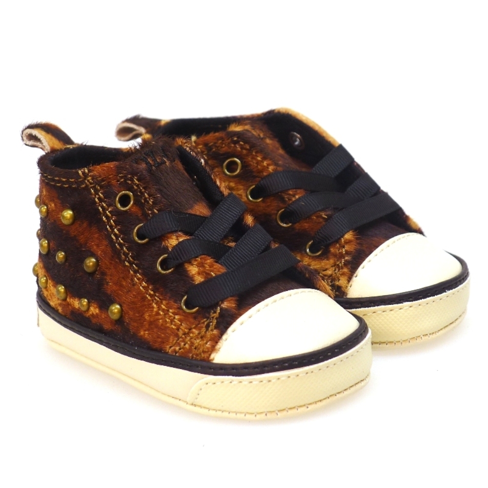 Bota bebé print animal Polo Ralph Lauren Harbour Hi