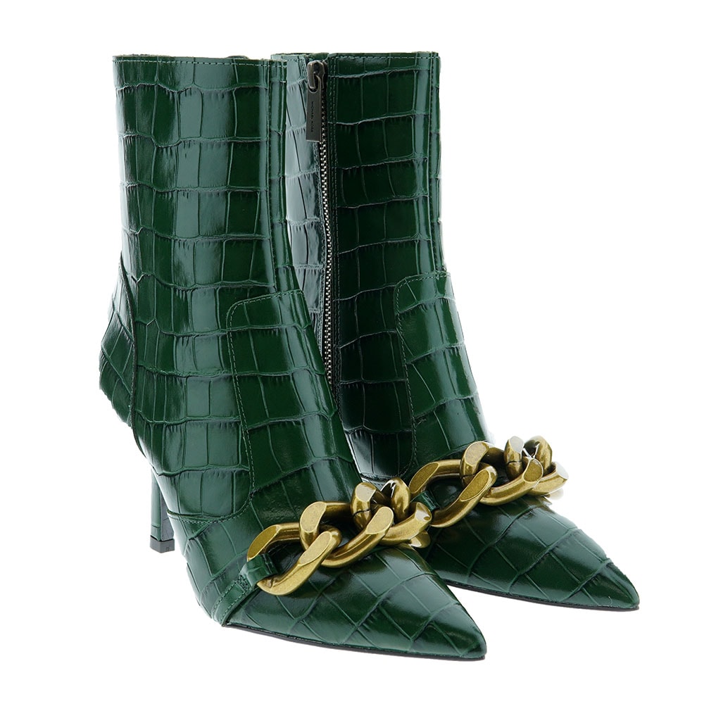 Botines tacón stiletto cadena Michael Kors Scarlett Ankle
