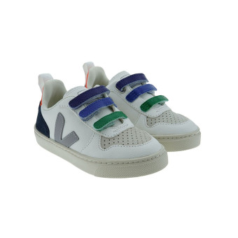 Deportivas casual niño tres velcros Veja Small V-10 V