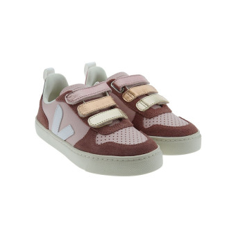 Deportivas casual niño tres velcros Veja Small V-10 V