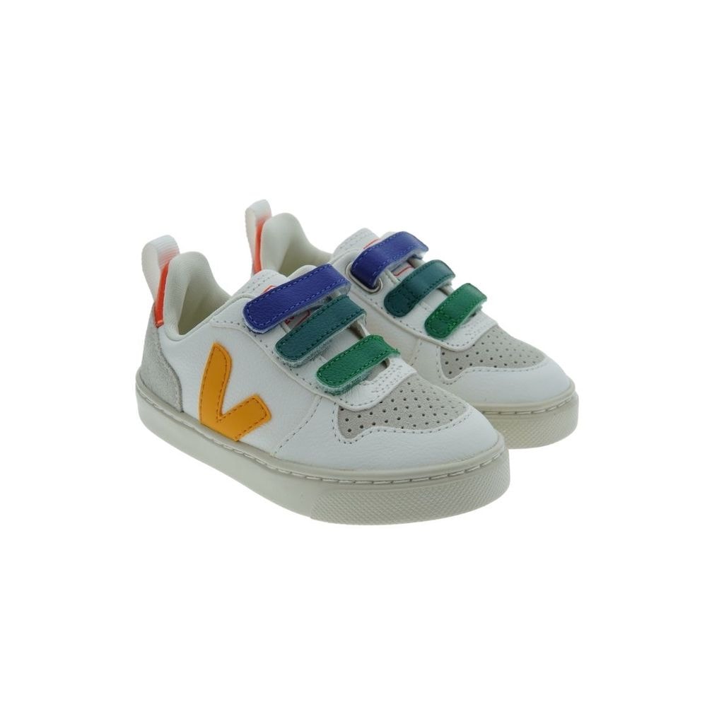 Deportivas casual niño tres velcros Veja Small V-10 V