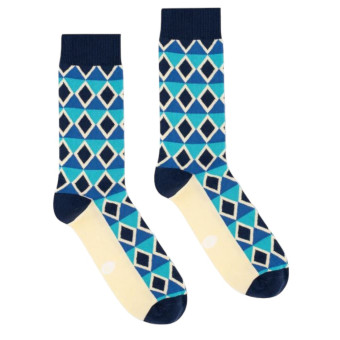 Calcetines corto estampado rombos  Whatever Sock Lozenges