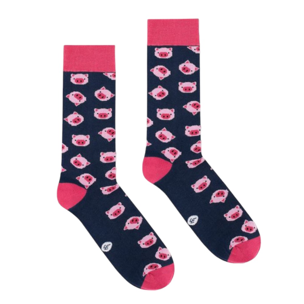 Calcetines corto estampado cerdos Whatever Sock Pigs