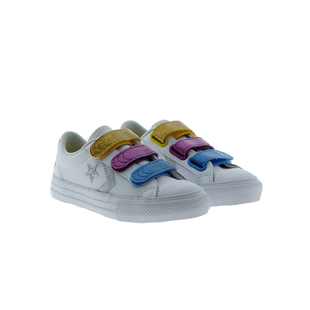 Converse Niños Originales - Zapatillas de lona سلاسل فضة Converse Niños Originales - Zapatillas de lona سلاسل فضة