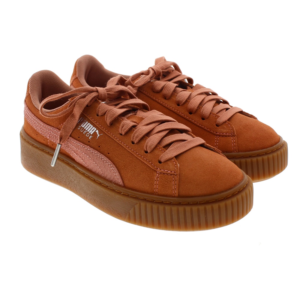 Sneakers doble suela ante Puma Suede Platform