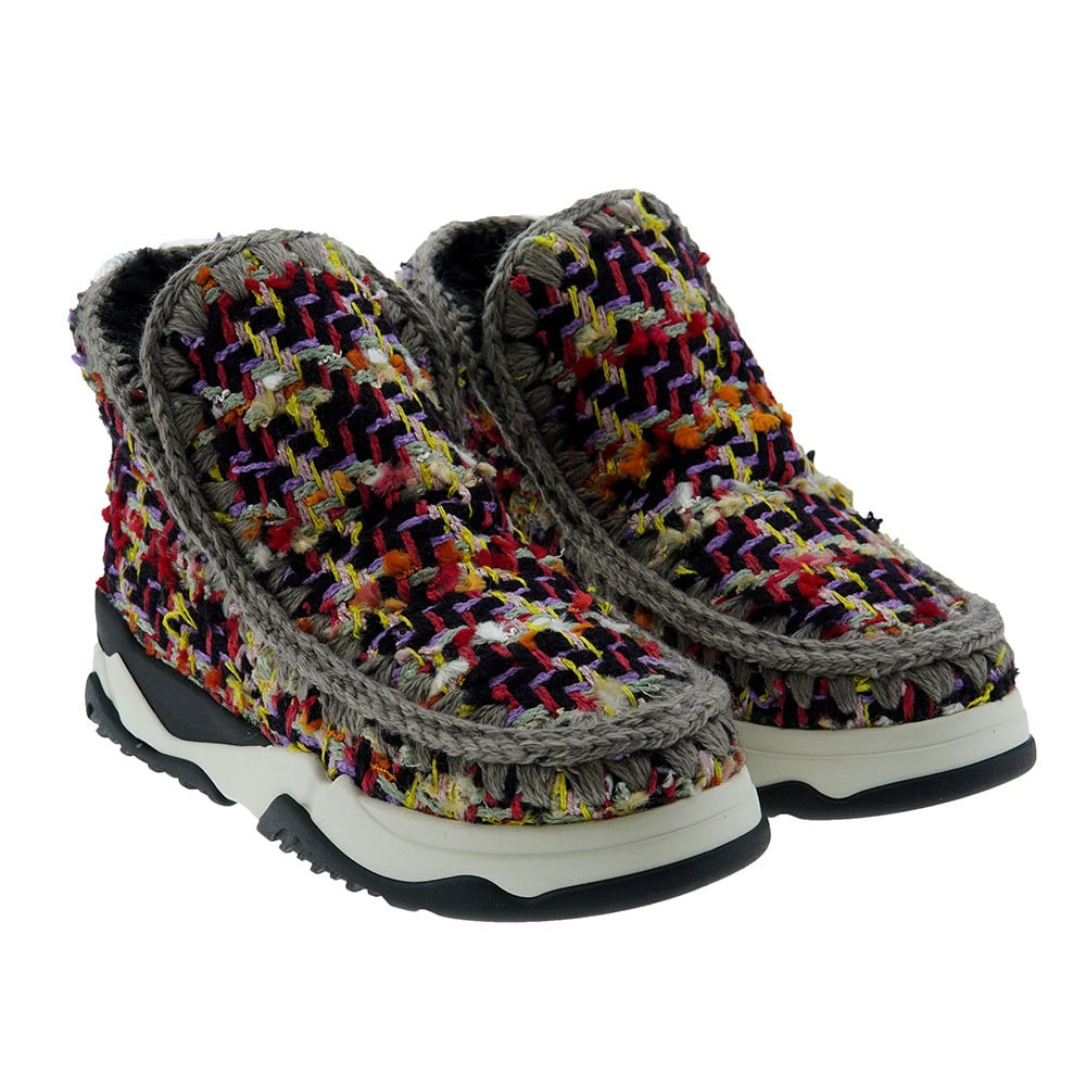 Botas sneakers lana multicolor Mou Trainer Lim.Ed Wool Mix