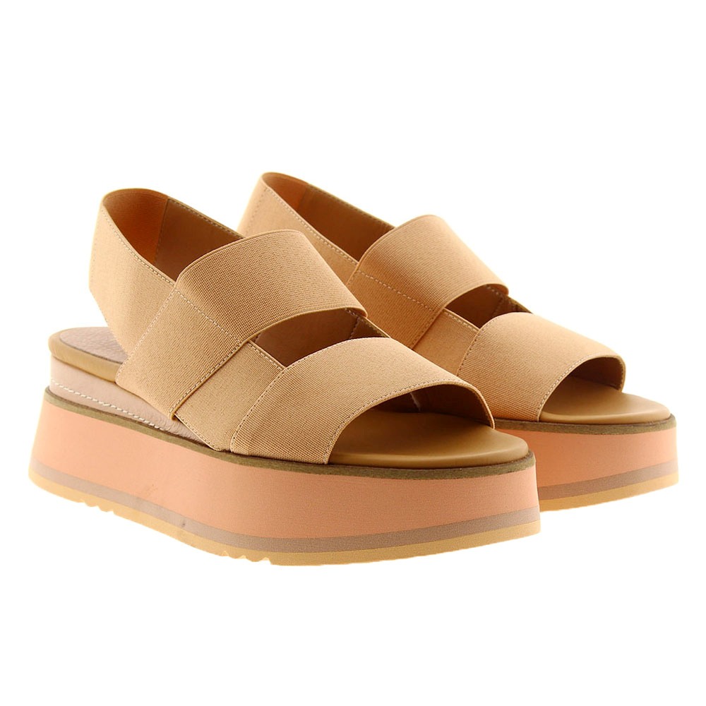 Sandalias mujer plataforma tiras elásticas Paloma Barceló Trinidad