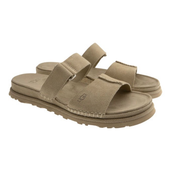 Sandalias planas Ugg pala y velcro Goldengaze Slide