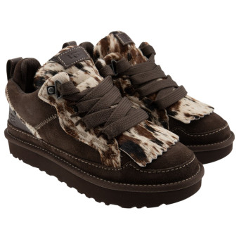 Zapatillas Ugg mujer piel estampado vaca W Lowmel Wester