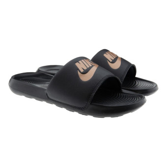 Chanclas Negras y Blancas Nike WMNS Victori 