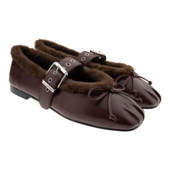 Bailarinas piel pelo Venezianas YB24011-2885A