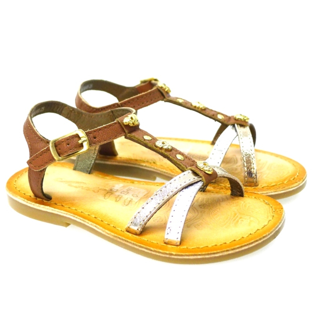Sandalias niña calaveras Mod'8 Zitou