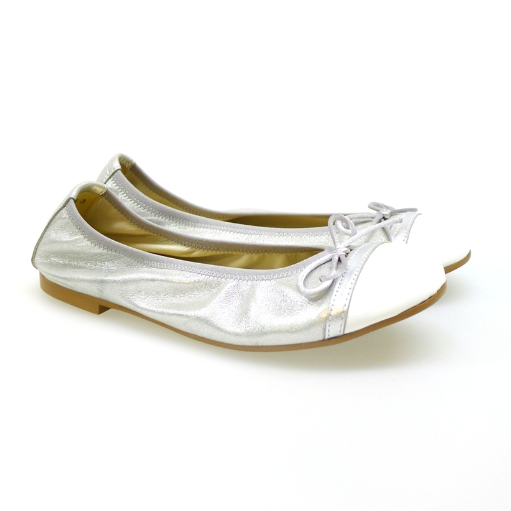 Bailarina chanel metalizada Clarys 5386