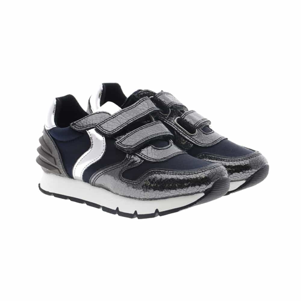 Sneakers metalizadas niño Voile Blanche Liam Power Velc
