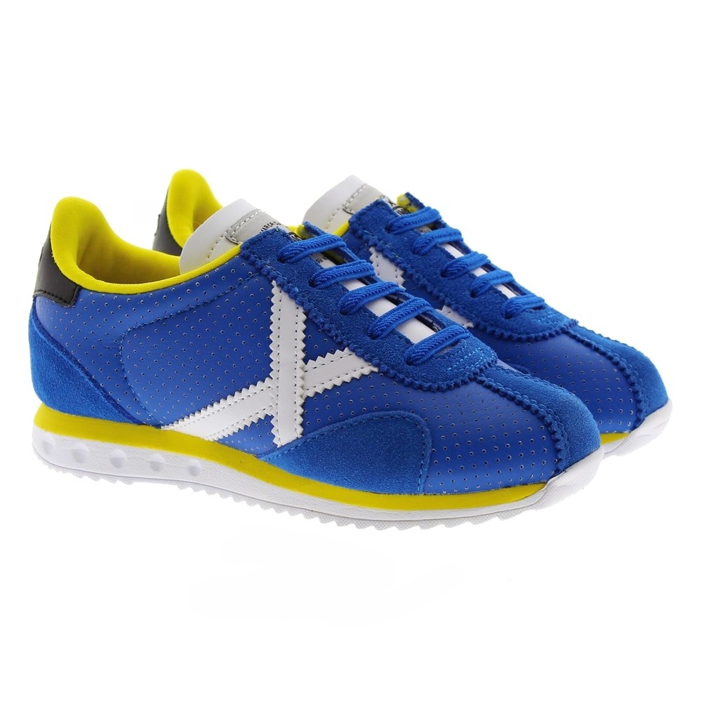 Zapatillas niños cordones elásticos Munich Sopporo