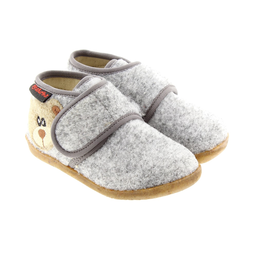 Botas lana oso casa Naturino Carillon Gris