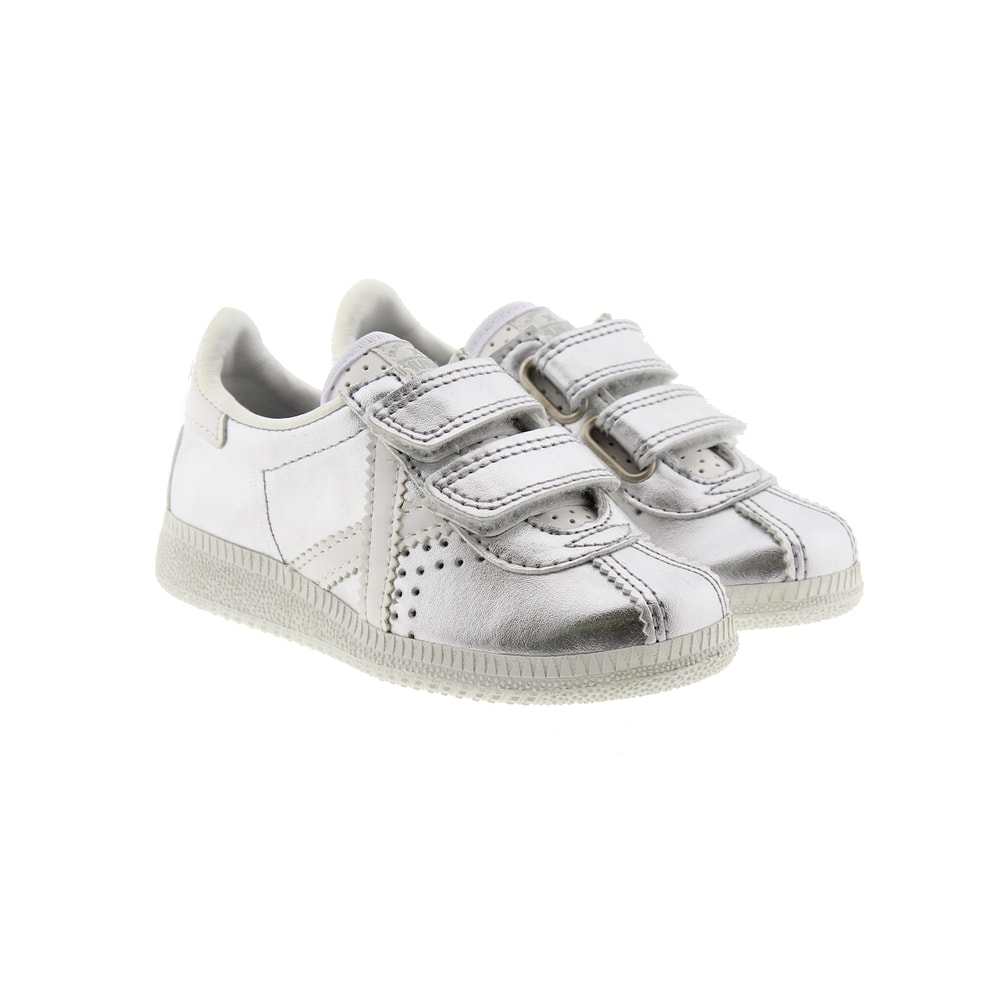 Zapatillas casual metalizadas Munich Mini Barru Vco