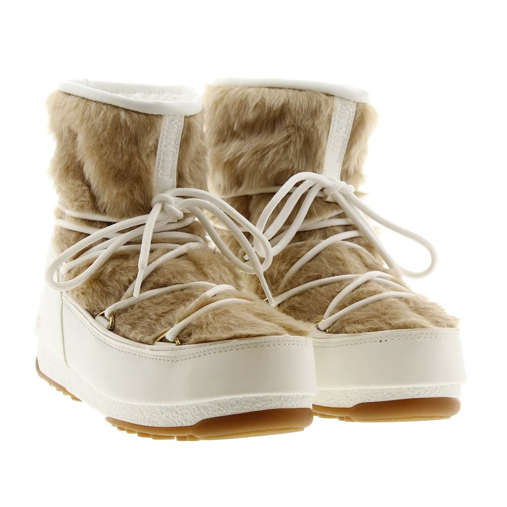 Bota corta descanso pelo Moon Boot M.B Monaco Low