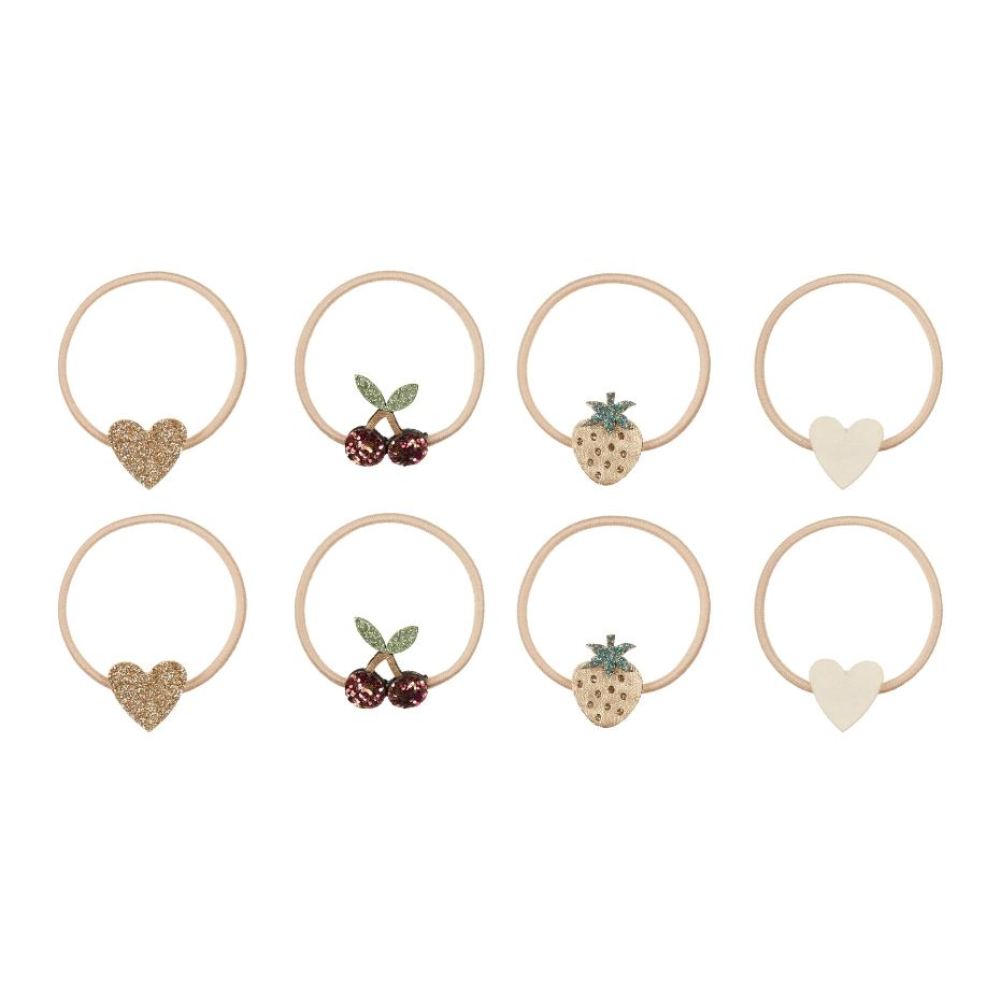 Cuatro clips pelo animal print Mimi and Lula 702025-70