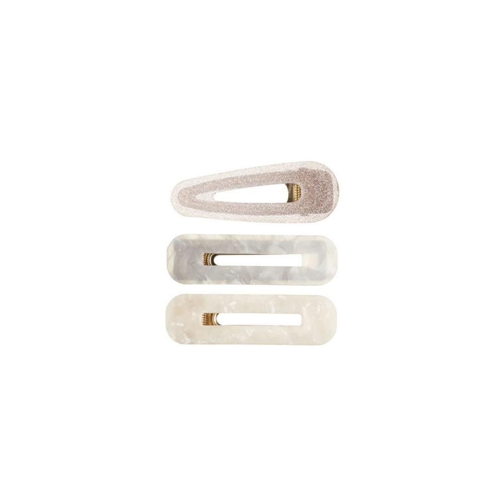 Pack tres clips resina pelo Mimi and Lula 702077-74
