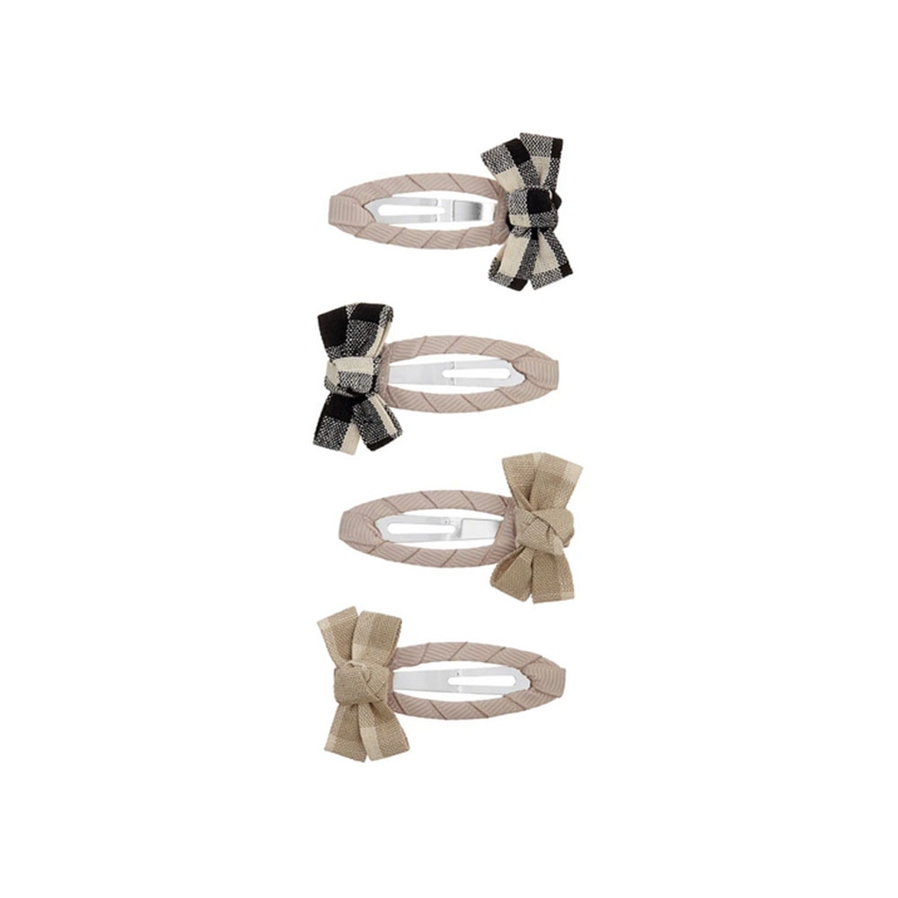 Pack cuatro orquillas lazos lino Mimi and Lula 802003-75