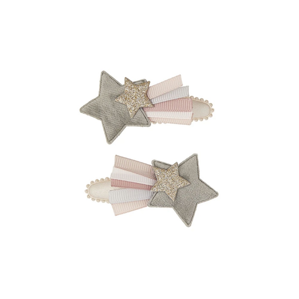 Dos clips estrellas glitter Mimi and Lula 802056-79