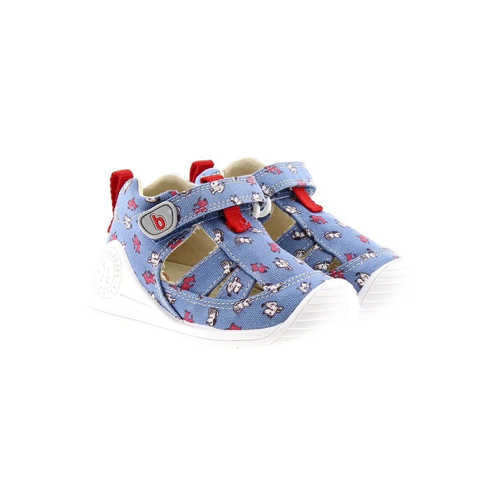 Zapato sandalia algodón estampado Biomecanics 202215