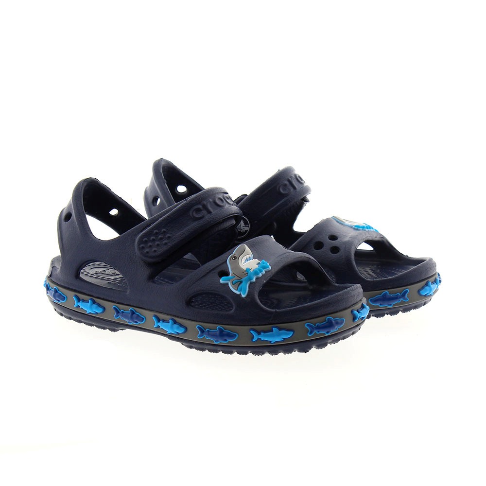 Sandalia zueco piscina niño velcro Crocs 206365