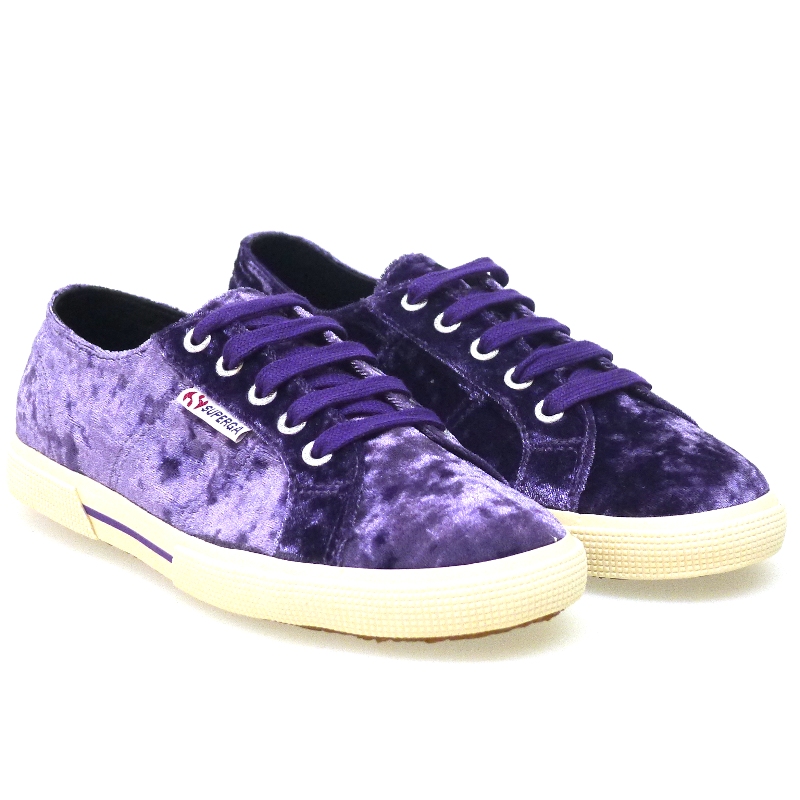 Zapatillas mujer terciopelo Superga 2950 Velvu