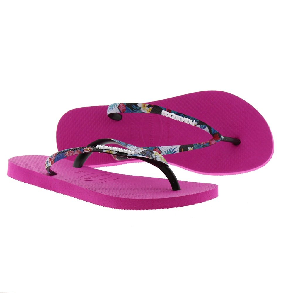 Chanclas piscina flores Havaianas 4141305 Slim Strapped
