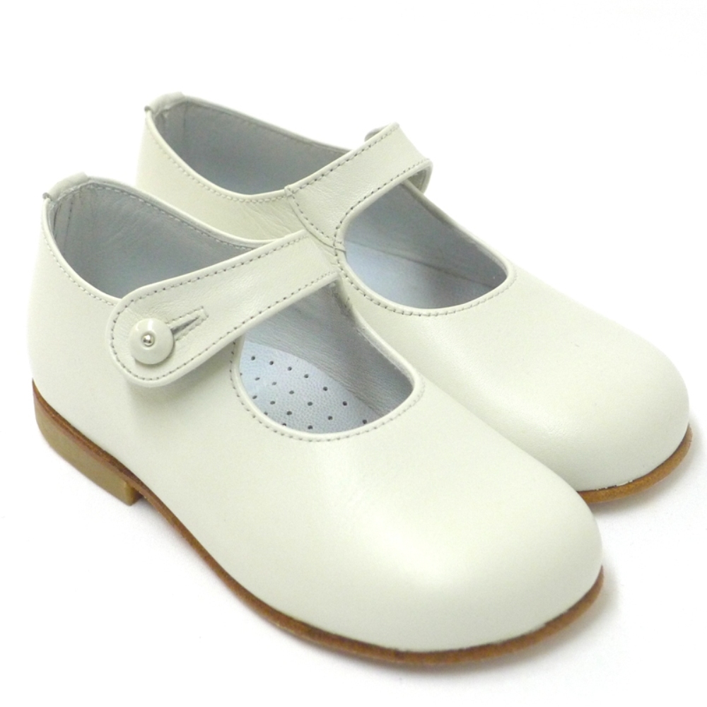 Zapato merceditas ceremonia botón