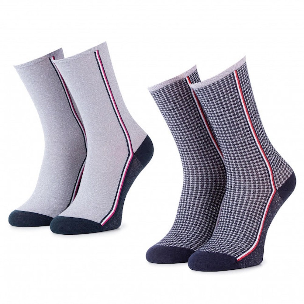 Calcetines pata de gallo Tommy Hilfiger 493016001