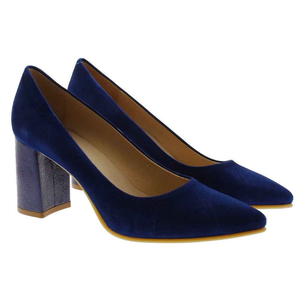 Zapato salón ante tacón Hobby 552